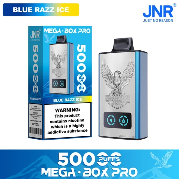 JNR Puffs 50k Mega box Pro Vapes