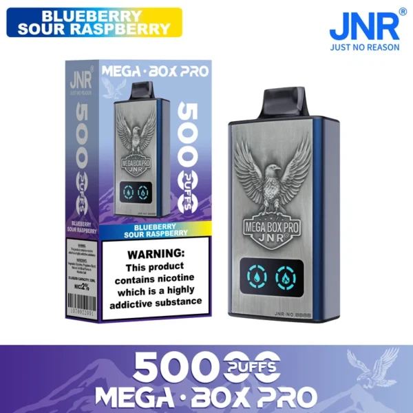 JNR Puffs 50k Mega box Pro Vapes