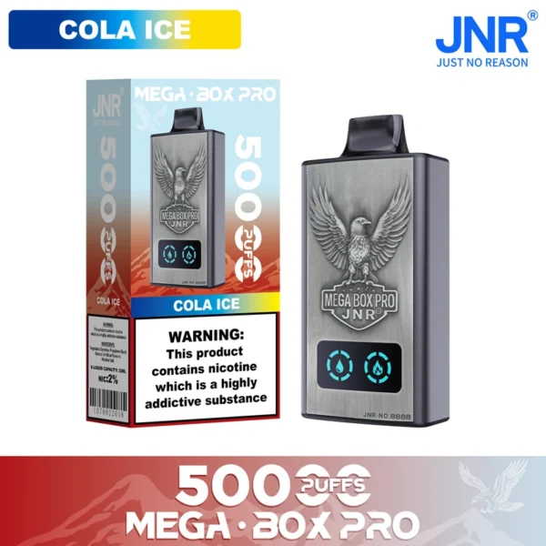 JNR Puffs 50k Mega box Pro Vapes