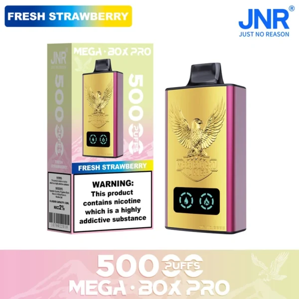 JNR Puffs 50k Mega box Pro Vapes