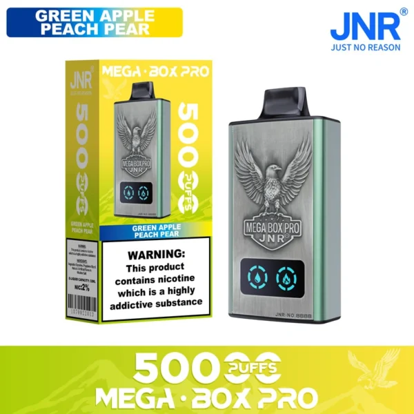 JNR Puffs 50k Mega box Pro Vapes