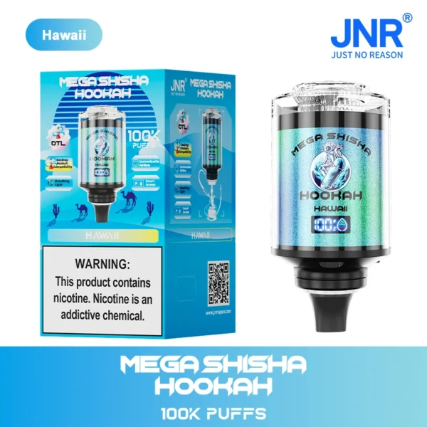 JNR Mega ShiSha Hookah 100k Puffs Disposable Vape