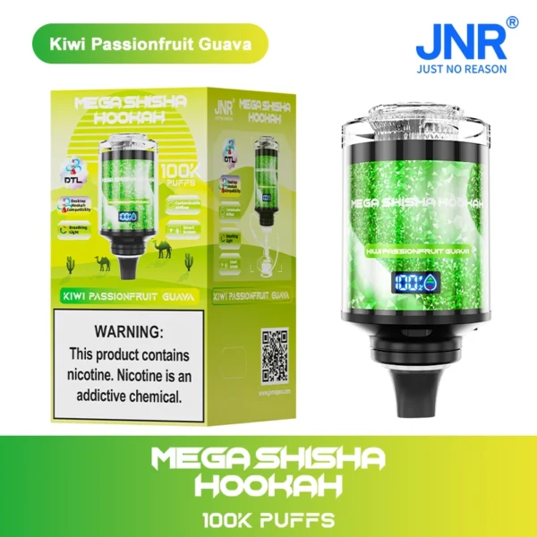 JNR Mega ShiSha Hookah 100k Puffs Disposable Vape