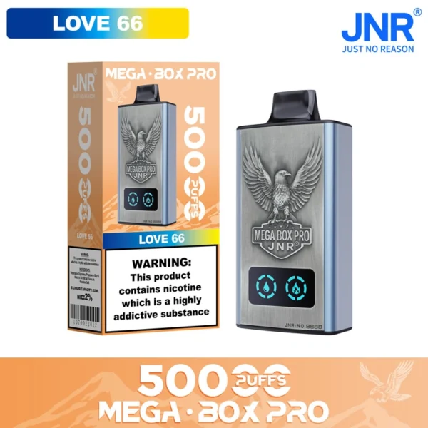 JNR Puffs 50k Mega box Pro Vapes