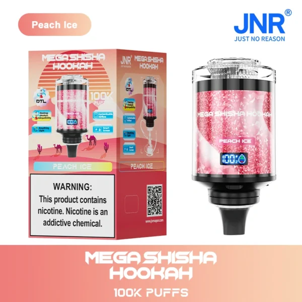 JNR Mega ShiSha Hookah 100k Puffs Disposable Vape