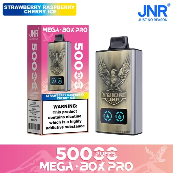 JNR Puffs 50k Mega box Pro Vapes