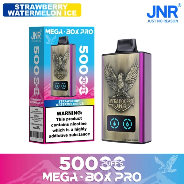 JNR Puffs 50k Mega box Pro Vapes