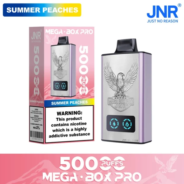 JNR Puffs 50k Mega box Pro Vapes