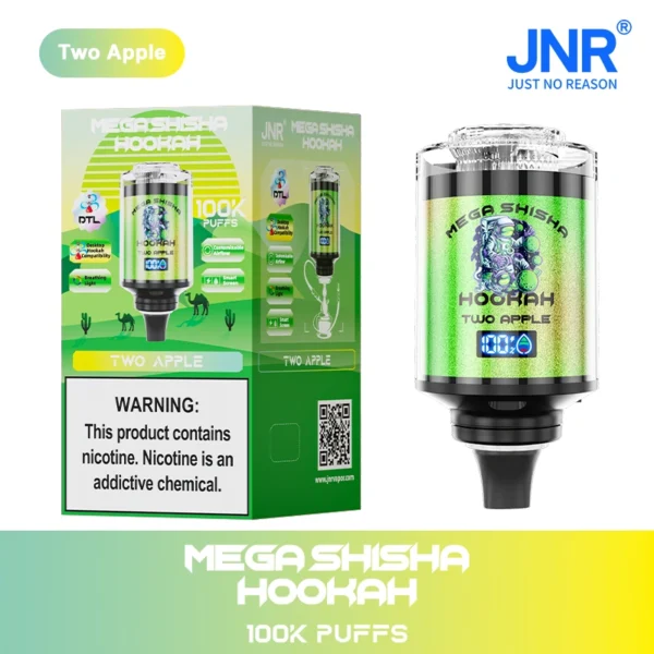 JNR Mega ShiSha Hookah 100k Puffs Disposable Vape