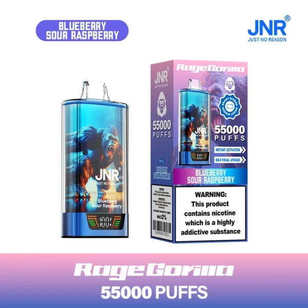 JNR Vape Rage Grilla 55K Puffs Disposable Vape