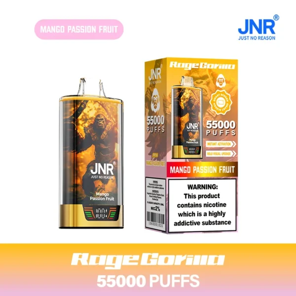 JNR Vape Rage Grilla 55K Puffs Disposable Vape