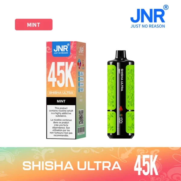 Puff JNR 45k Shisha Ultra 45000 Nicotine Content 2%