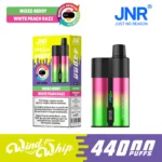 JNR Vapes WindWhip 44k Puffs 2% Nicotine Content