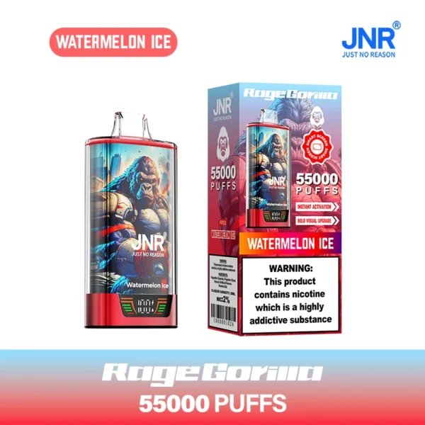 JNR Vape Rage Grilla 55K Puffs Disposable Vape