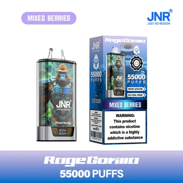 JNR Vape Rage Grilla 55K Puffs Disposable Vape