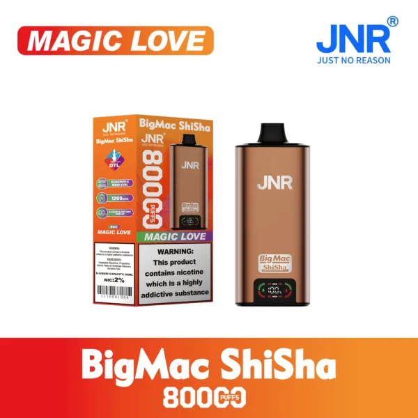 JNR Vapes Big Mac Shisha 80k Puffs