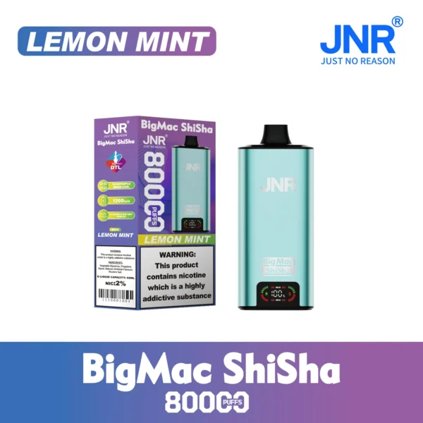 JNR Vapes Big Mac Shisha 80k Puffs