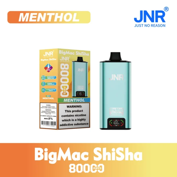 JNR Vapes Big Mac Shisha 80k Puffs