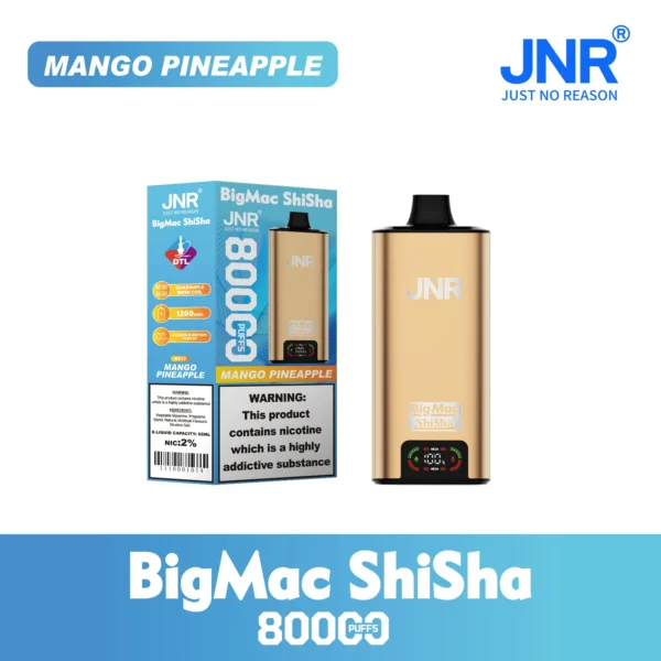 JNR Vapes Big Mac Shisha 80k Puffs