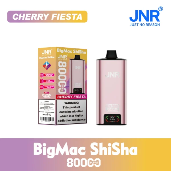 JNR Vapes Big Mac Shisha 80k Puffs