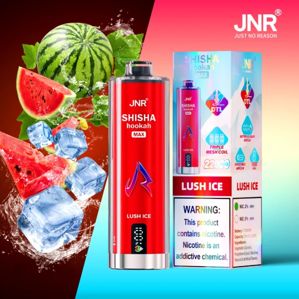 JNR Vapes Shisha Max 20K 20000 Puffs Nicotine