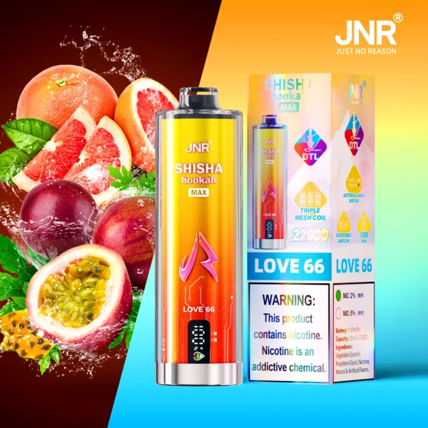 JNR Vapes Shisha Max 20K 20000 Puffs Nicotine