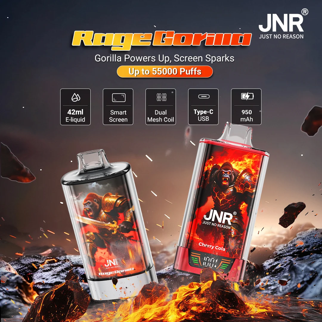 JNR Vape Rage Grilla 55K Puffs Disposable Vape